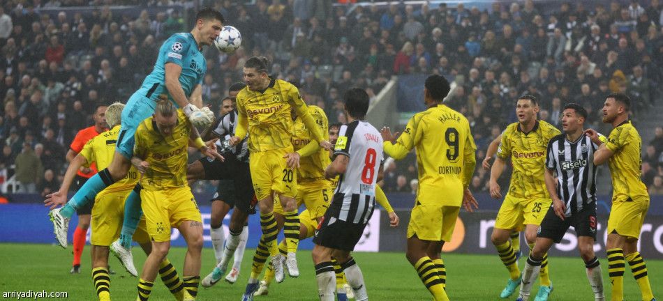 أبطال أوروبا.. دورتموند يعبر نيوكاسل