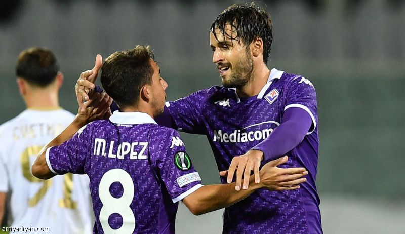 دوري المؤتمر.. فيورنتينا يكتسح تشواكريتشكي بسداسية