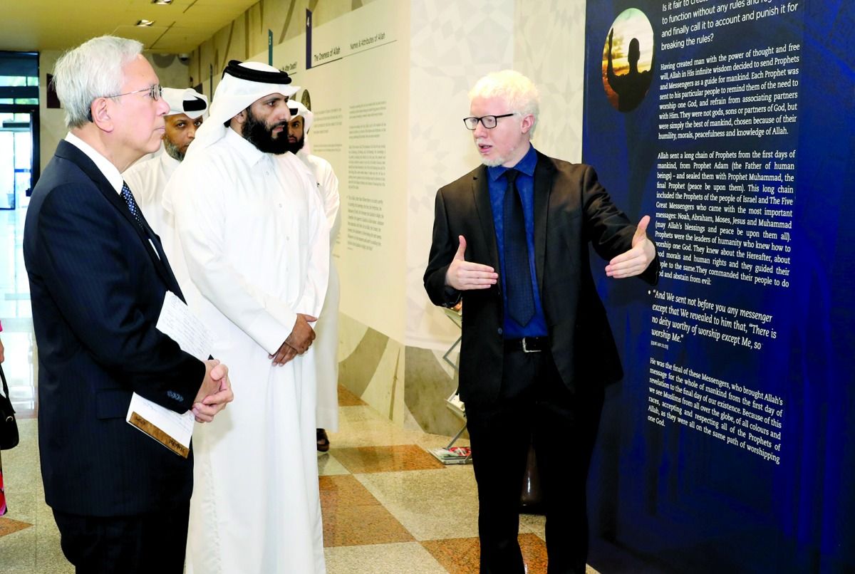 وفد طائفة المورمون يزور «بن زيد الثقافي»