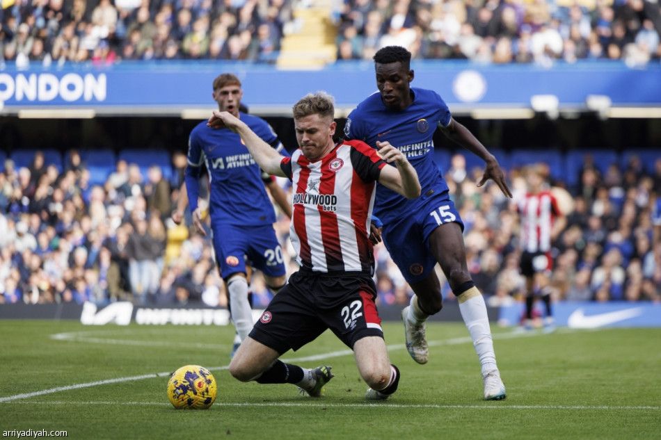 برنتفورد يضاعف معاناة تشيلسي بثنائية