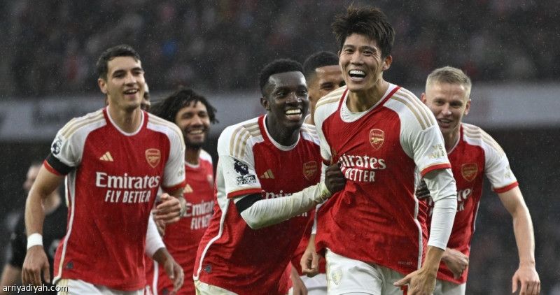 أرسنال يقسو على شيفيلد بخماسية