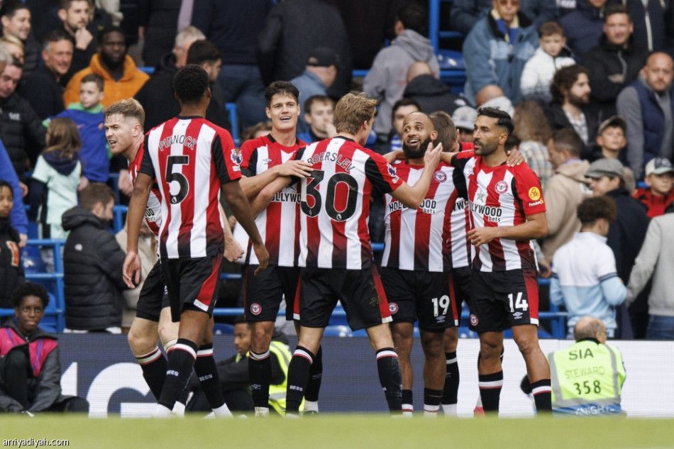 برنتفورد يضاعف معاناة تشيلسي بثنائية