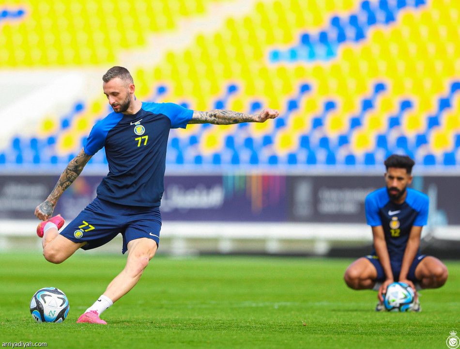 النصر يختتم تحضيرات الاتفاق