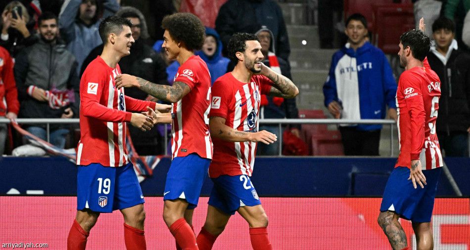 أتلتيكو يحقق فوزه السادس تواليا