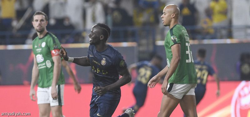 ماني يقود النصر إلى ربع نهائي الكأس