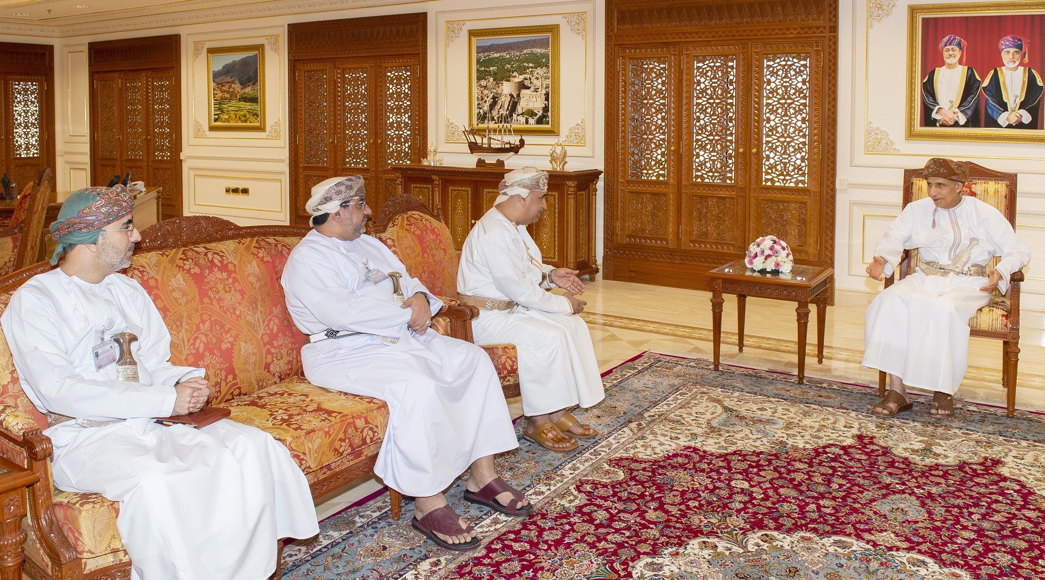 السيد فهد يؤكد على اهمية دور جهاز الرقابة المالية والإدارية للدولة