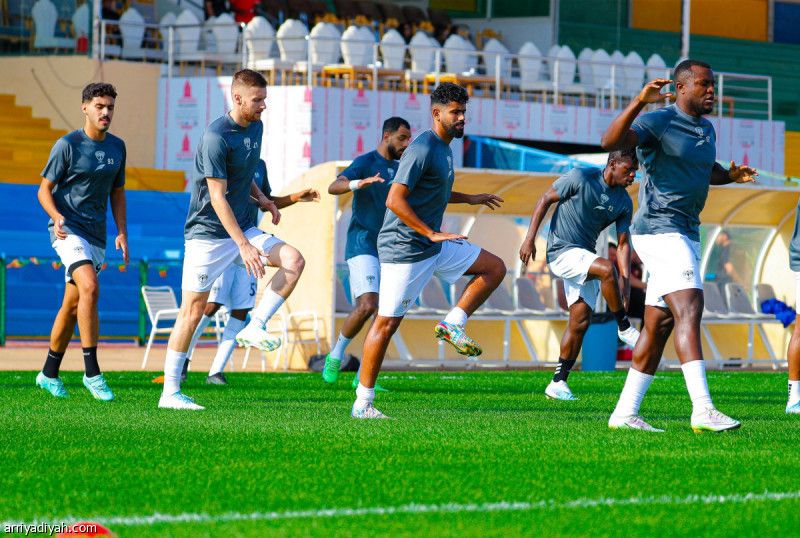 هجر يتدرب عصرا