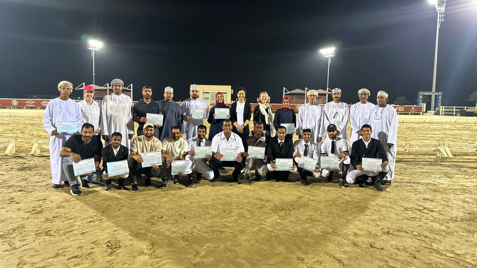 اتحاد الفروسية والسباق يختتم دورة أدب الخيل ضمن برنامج التضامن الأولمبي