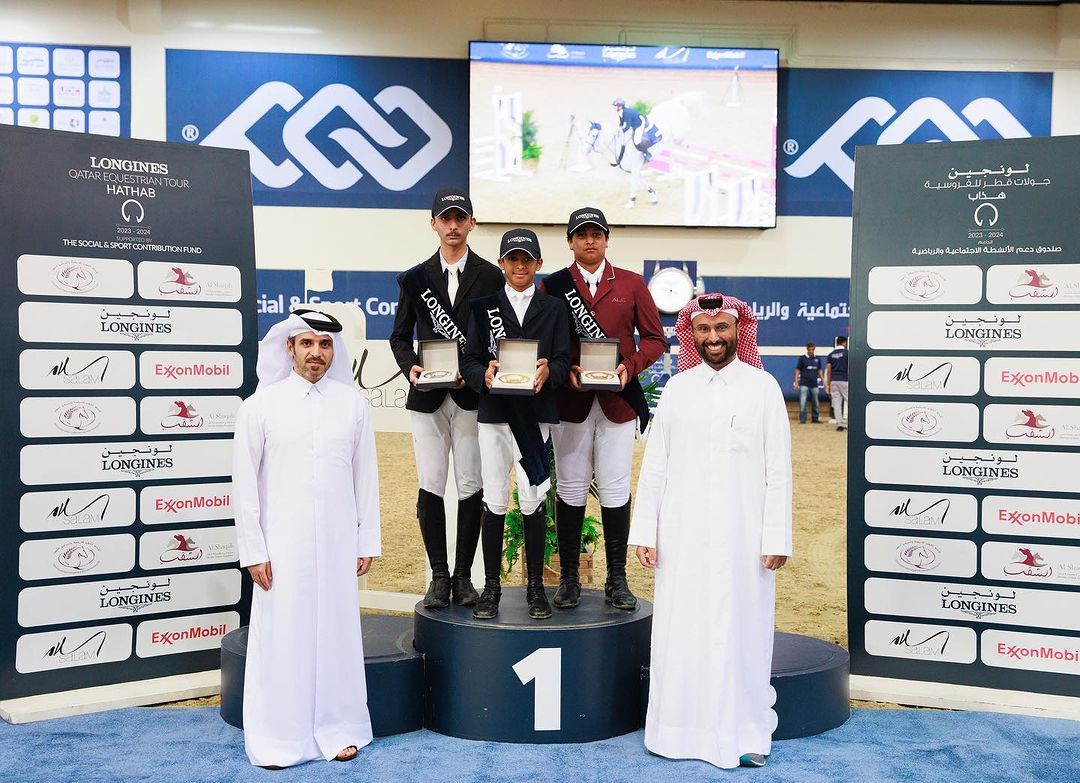 اختتام منافسات الجولة الثالثة من بطولة "لونجين - هذاب" في نسختها السابعة