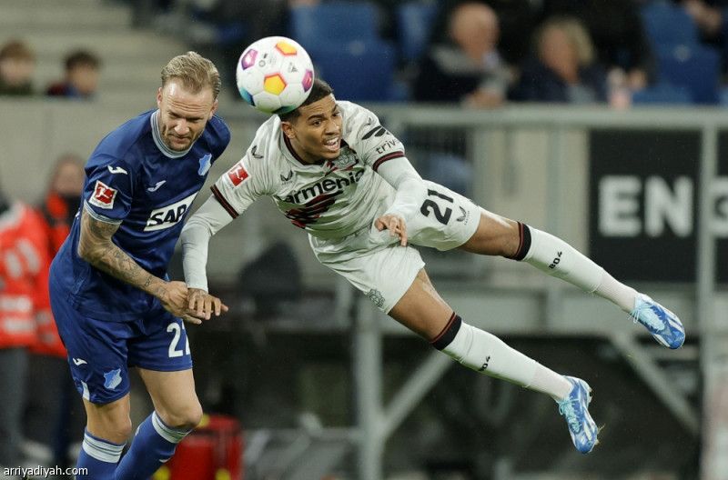 ليفركوزن يفلت من كمين هوفنهايم.. ويعزز الصدارة