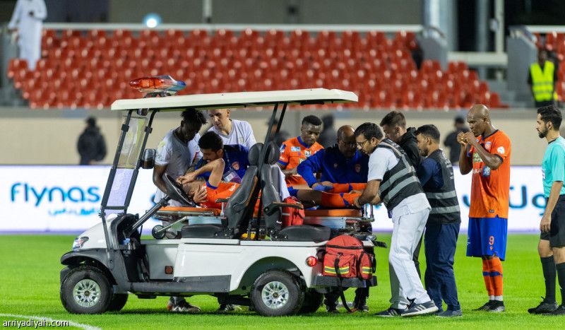 الفيحاء يعلن إصابة ريكاردو بـ«كسر في عظمة الساق»