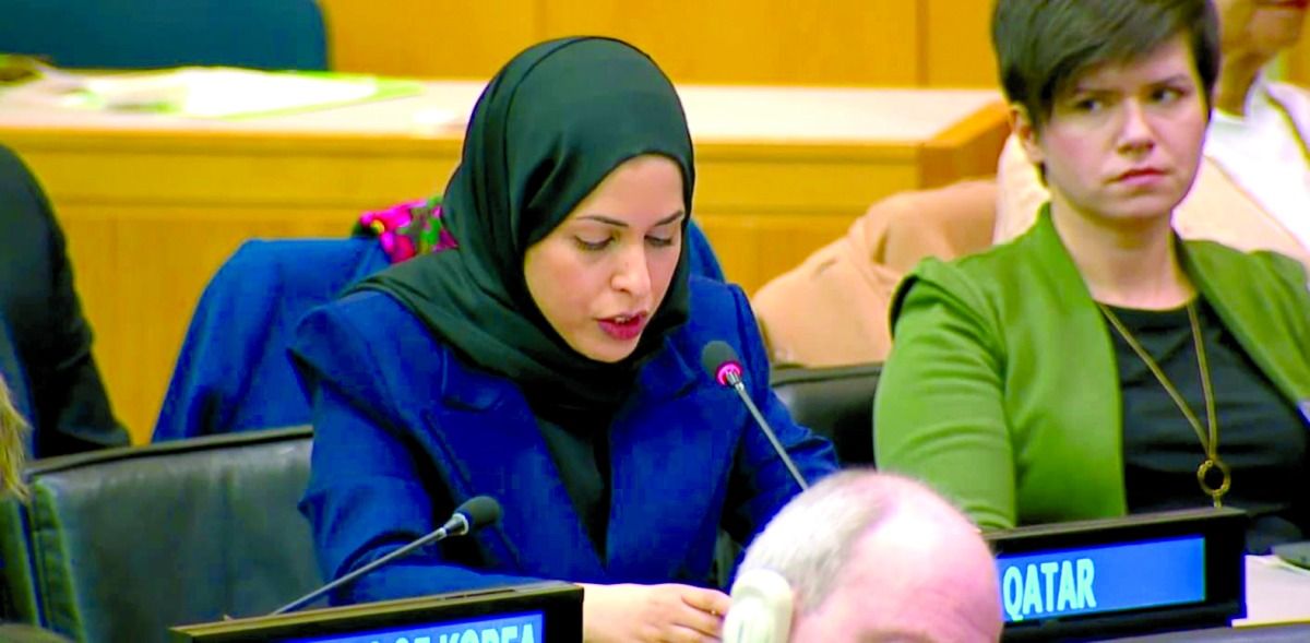 علياء آل ثاني: نعرب عن قلقنا البالغ إزاء الوضع الإنساني الكارثي بغزة