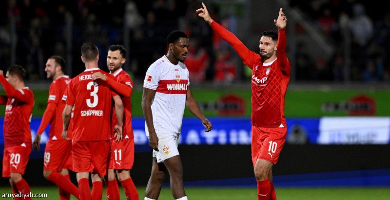 الدوري الألماني.. هايدنهايم يسقط شتوتجارت بثنائية