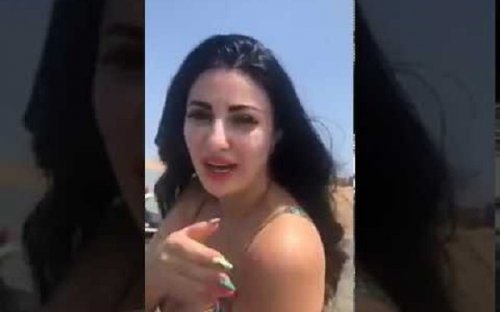 صافيناز دخلت منافسة مع سما المصري وكشفت المنطقة الحساسة