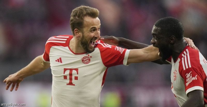 بايرن ميونيخ يتصدر.. وكين يحقق الرقم القياسي