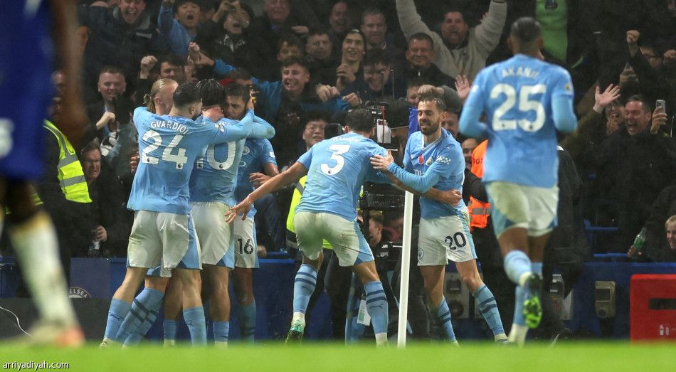 «جزائية قاتلة» تمنع سقوط تشيلسي أمام سيتي