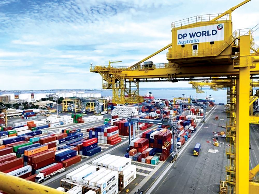 «دي بي ورلد» تنقل 5 آلاف حاوية من محطاتها في أستراليا