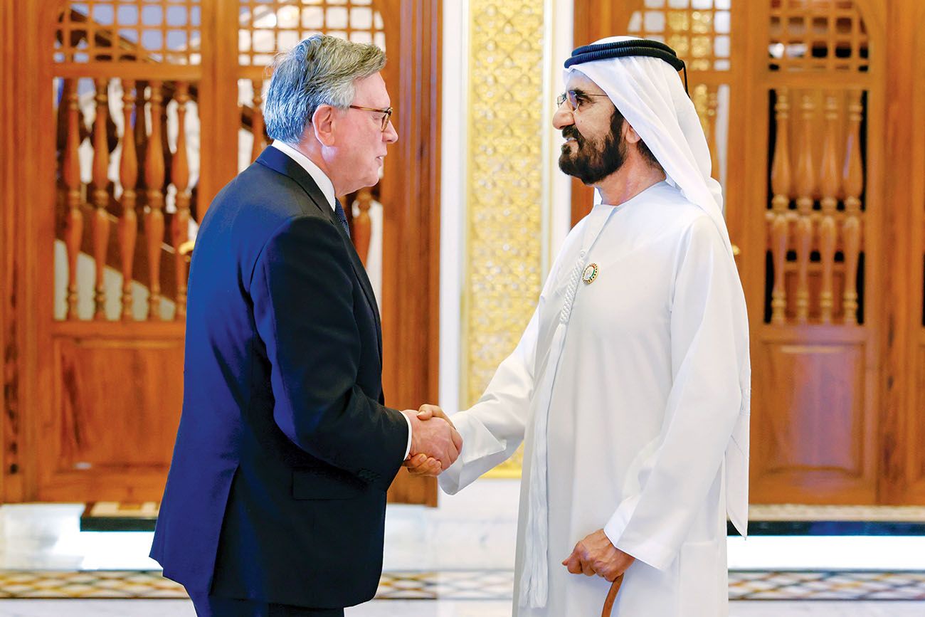 محمد بن راشد: الإمارات حريصة على بناء شراكات متينة مع المجتمع المالي تواكب طموحاتها للمستقبل