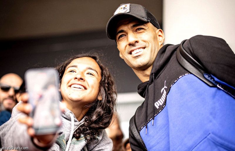 سواريز يهدد رقم ميسي