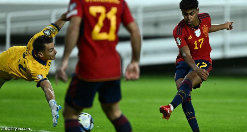 تصفيات يورو 2024.. إسبانيا تقترب من الصدارة
