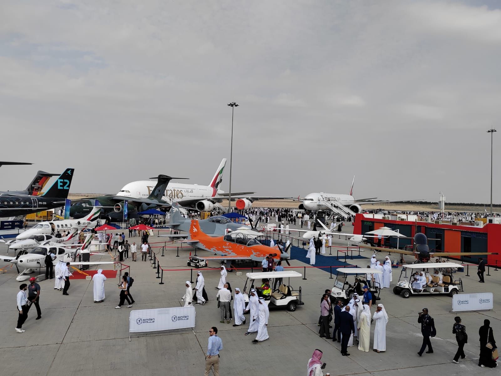 360.4 مليار درهم إجمالي صفقات معرض دبي للطيران خلال 4 أيام