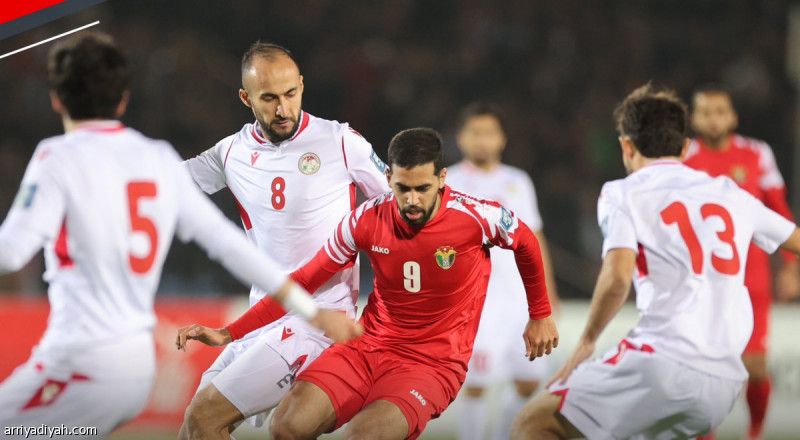 «قاتل» ينقذ الأردن أمام طاجيكستان