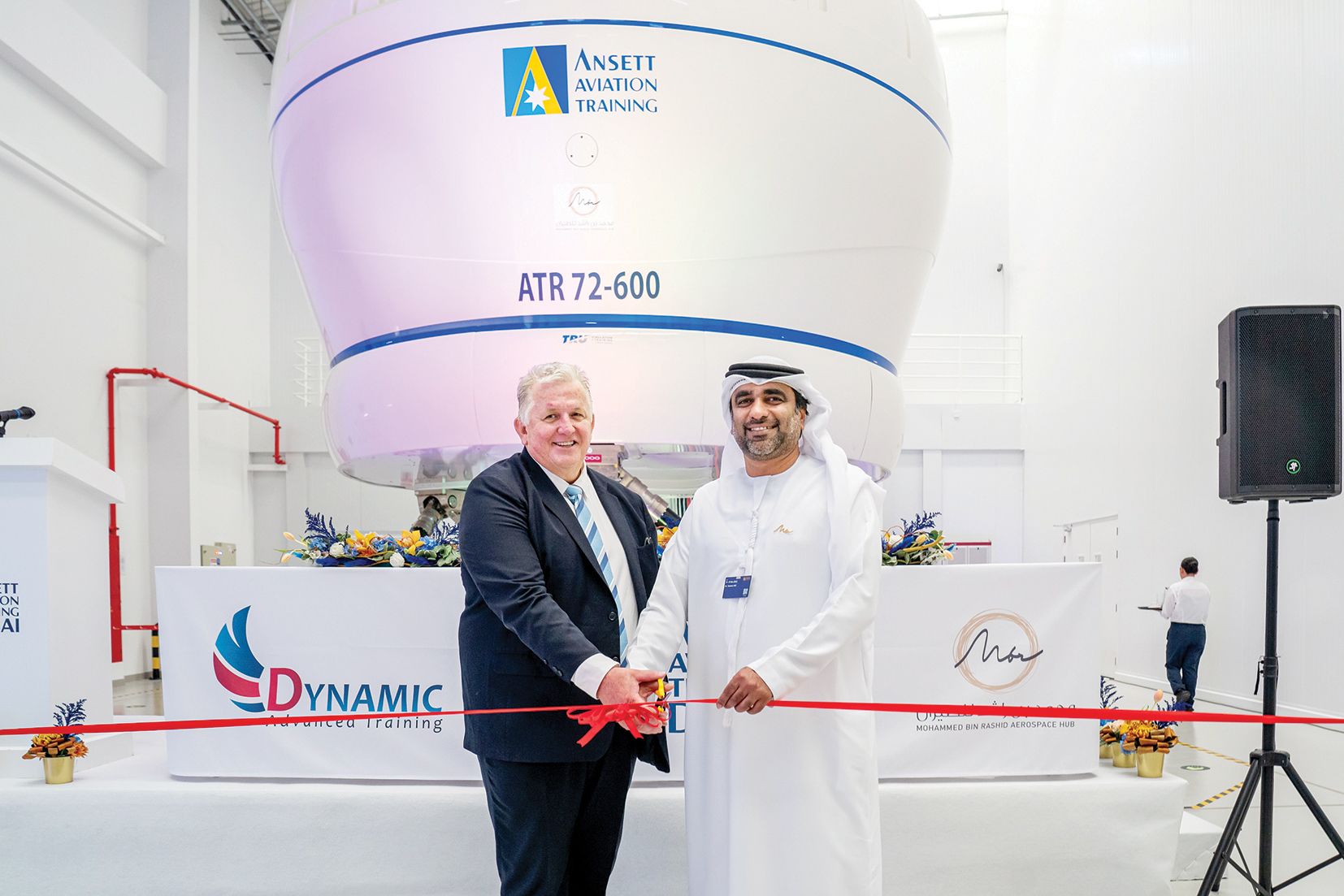 أنسيت لتدريب الطيران تفتتح مركزاً لها بمشروع محمد بن راشد للطيران