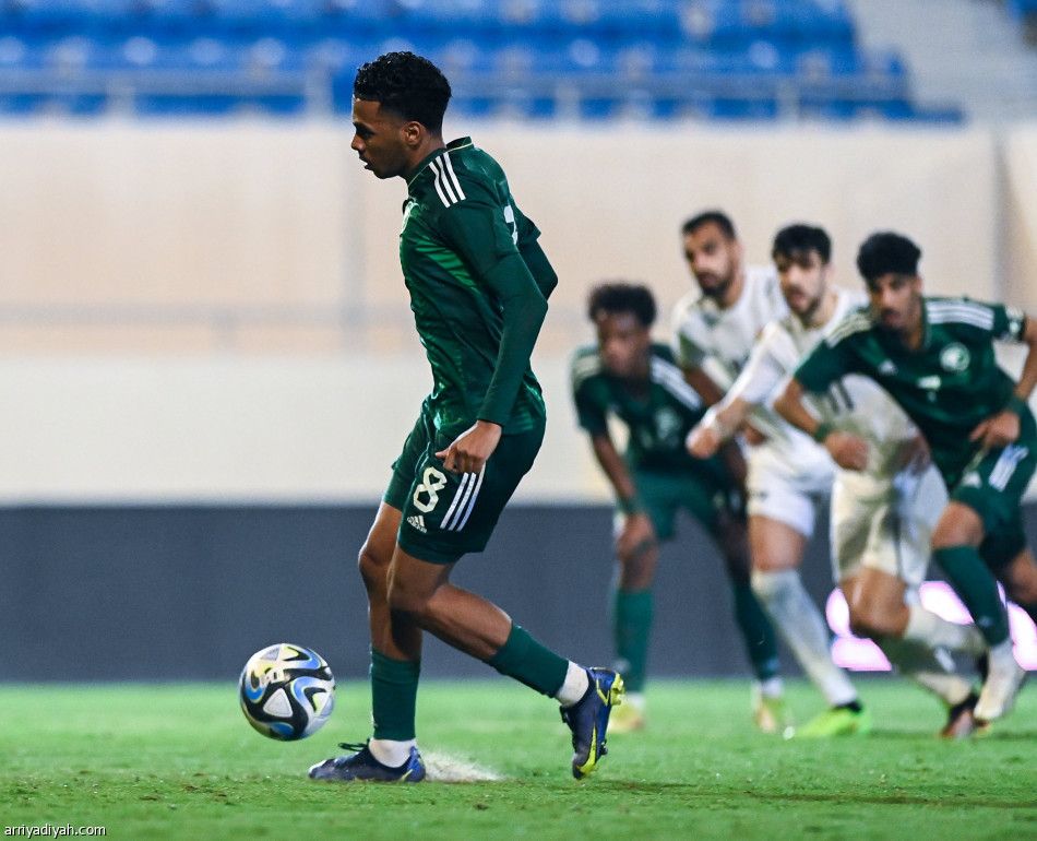 الأخضر الأولمبي يكسب الأردن في «دولية الخبر»