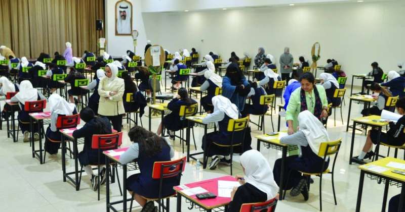 المدارس تستعد لاختبارات منتصف العام