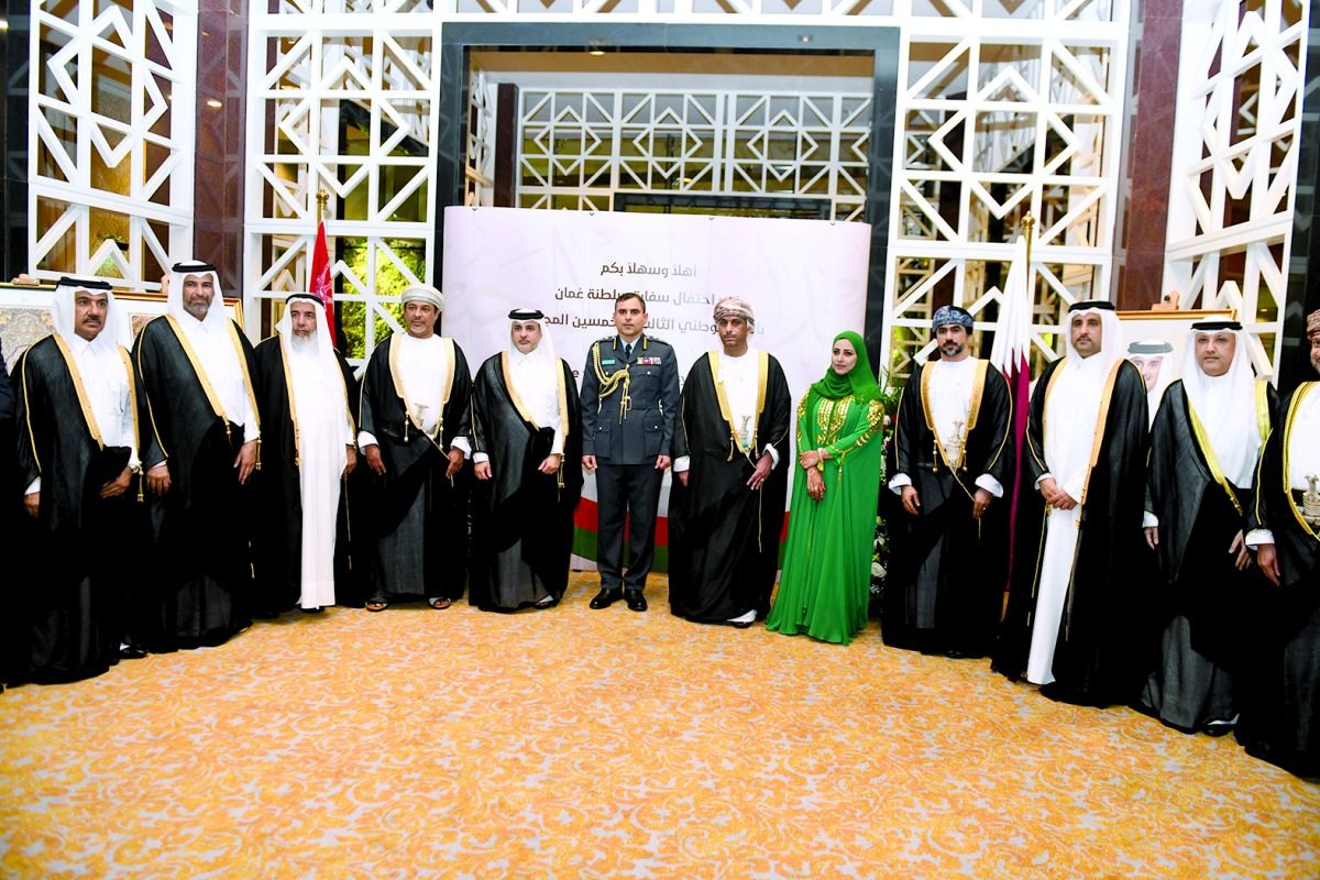 بمناسبة اليوم الوطني 53 لبلاده.. نائب رئيس بعثة سلطنة عمان: العلاقات مع قطر  نموذج يحتذى في التعاون المشترك
