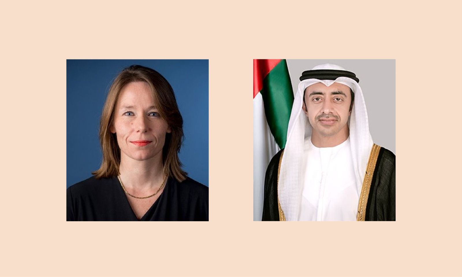 عبدالله بن زايد ووزيرة خارجية هولندا يبحثان هاتفيا مستجدات الأوضاع بالمنطقة