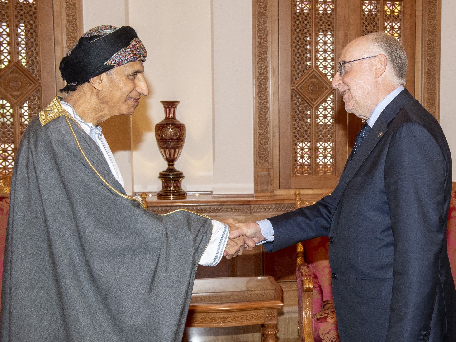 السيد فهد يستقبل رئيس “الايكاو” الدولية