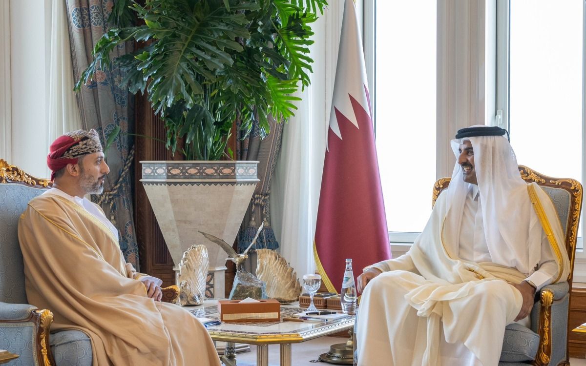 سمو الأمير يتسلم أوراق اعتماد سفراء عمان والبرازيل والصومال