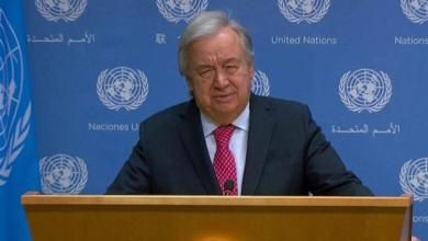 الأمين العام للأمم المتحدة: الشعب الفلسطيني يعيش واحدا من أحلك الفصول في تاريخه