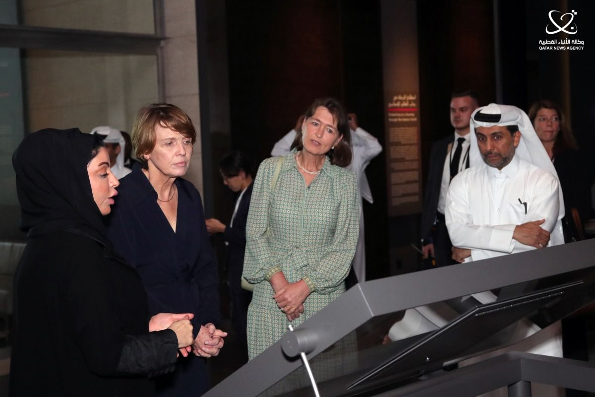 حرم الرئيس الألماني تزور متحف الفن الإسلامي