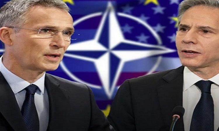 وزير الخارجية الأمريكي وامين “الناتو” يبحثان تعزيز قدرات الردع والدفاع للحلف