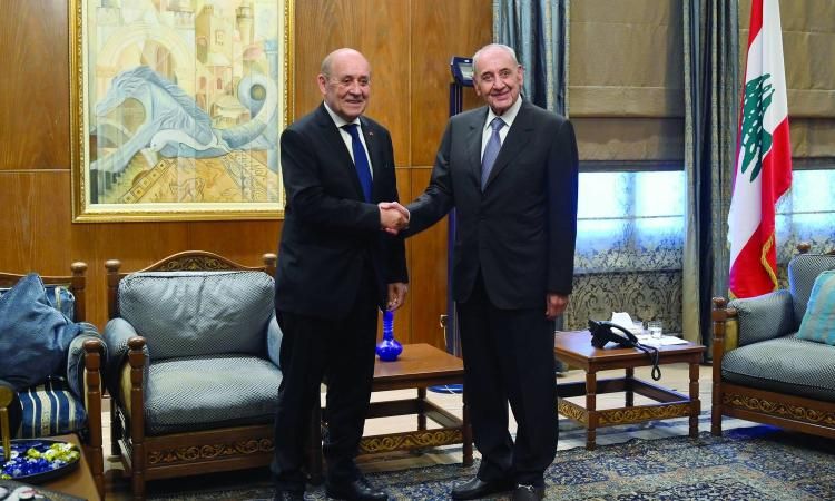 الموفد الرئاسي الفرنسي يشدد على ضرورة توحيد الموقف اللبناني