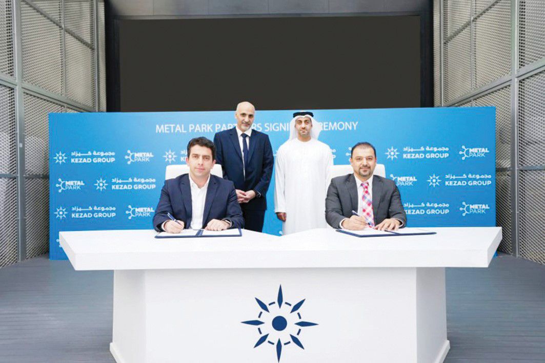 كيزاد تستضيف أكبر حوض جلفنة في الإمارات