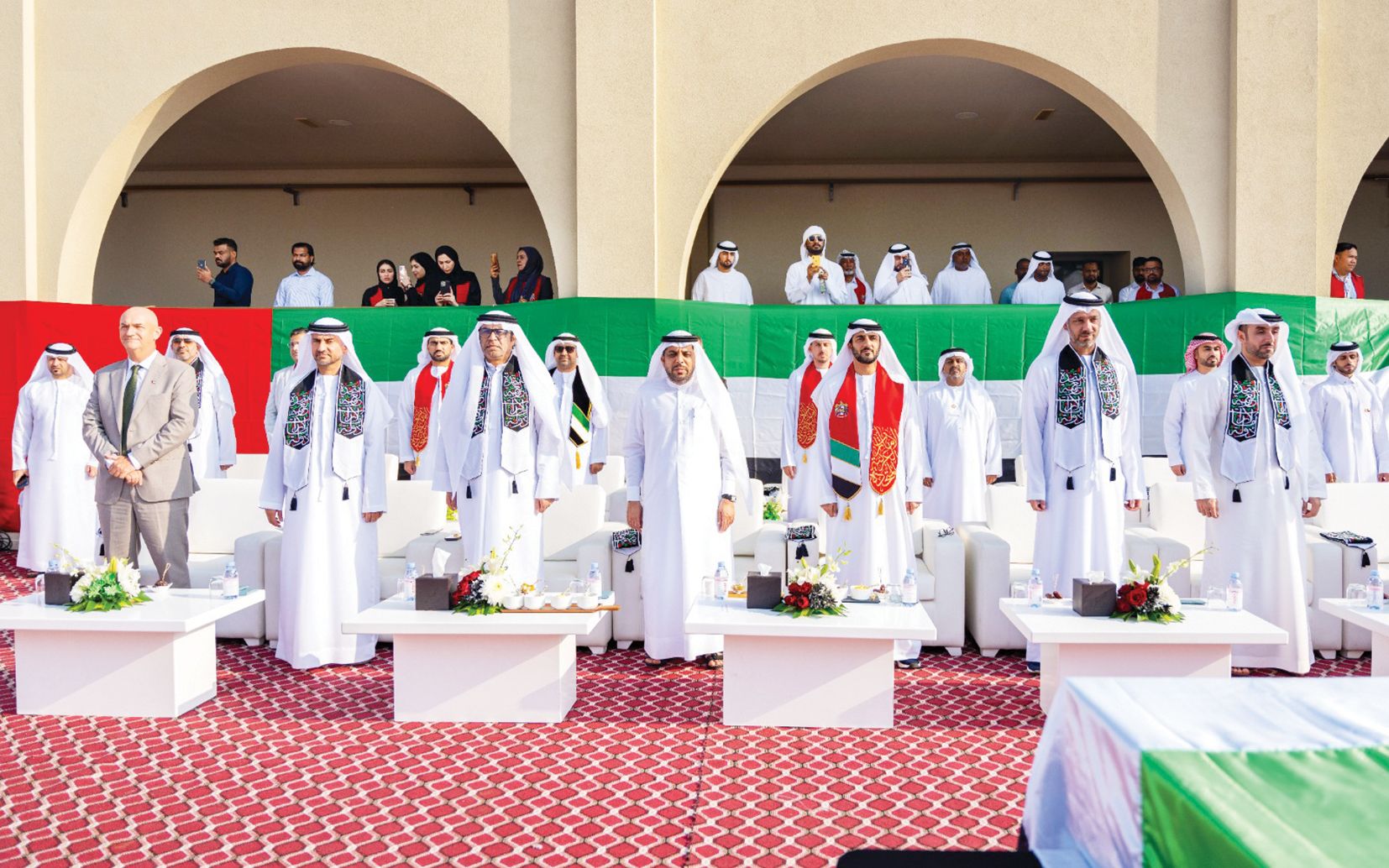 الشارقة لإدارة الأصول تحتفل بعيد الاتحاد الـ 52 بمسيرة وطنية تعكس قيم الفخر