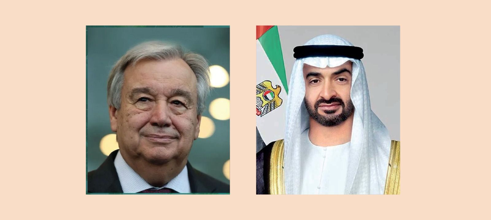 رئيس الدولة يبحث مع أمين عام الأمم المتحدة أجندة COP28 ومستجدات المنطقة