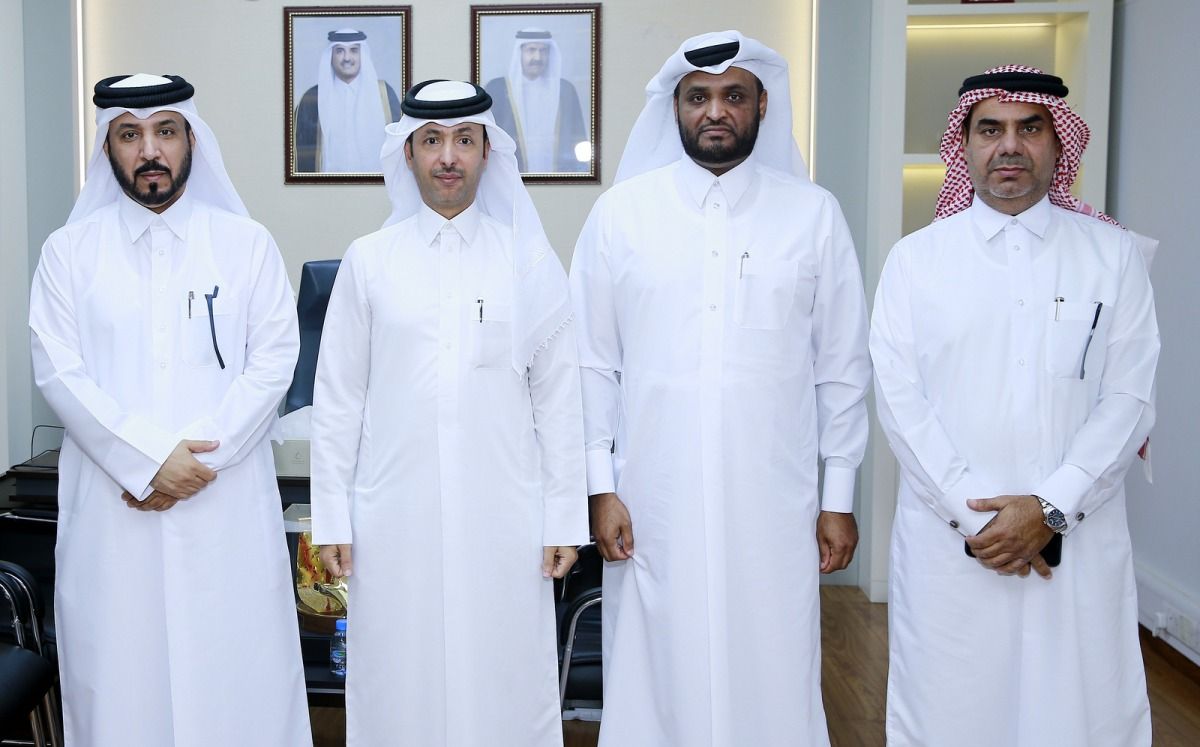 رئيس التحرير يستقبل رئيس المجلس البلدي ونائبه