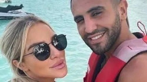 ظهور نووي .. زوجة اللاعب رياض محرز تظهر بإطلالة ساخنة بالبكيني ذو الخيط الرفيع .. (يمنع دخول اصحاب القلوب الضعيفة)