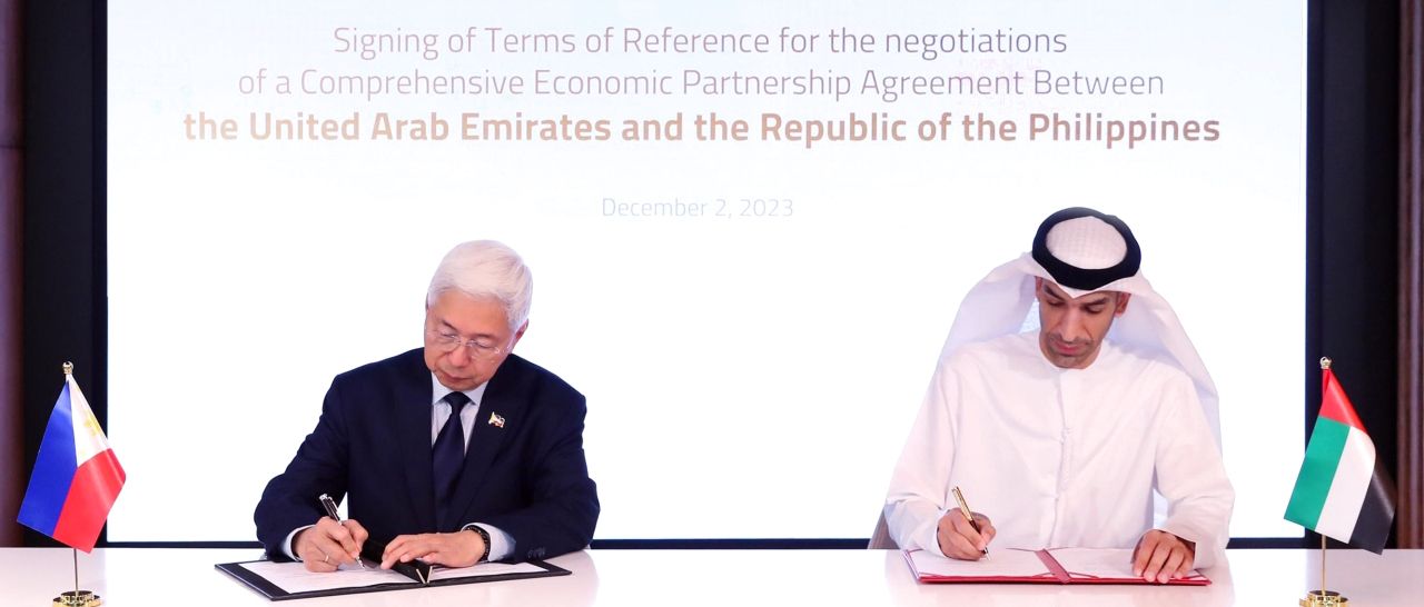 الإمارات والفلبين نحو شراكة اقتصادية شاملة