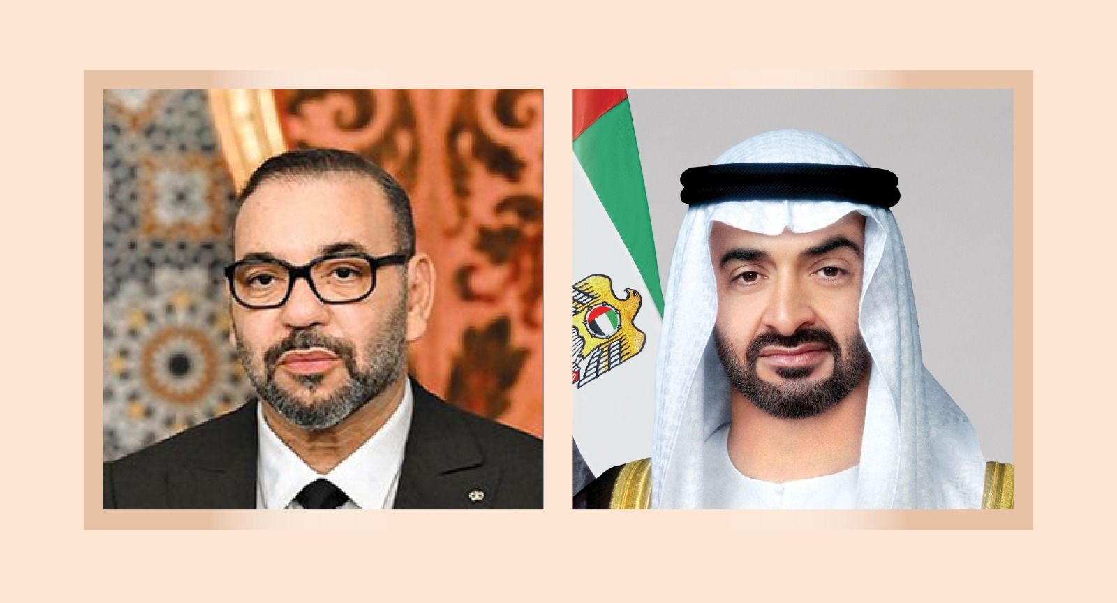 رئيس الدولة يستقبل ملك المغرب الذي يقوم بزيارة دولة إلى الإمارات