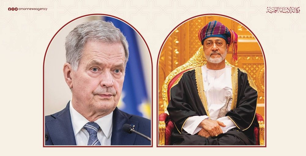 جلالة السلطان المعظم يهنئ رئيس جمهورية فنلنـدا