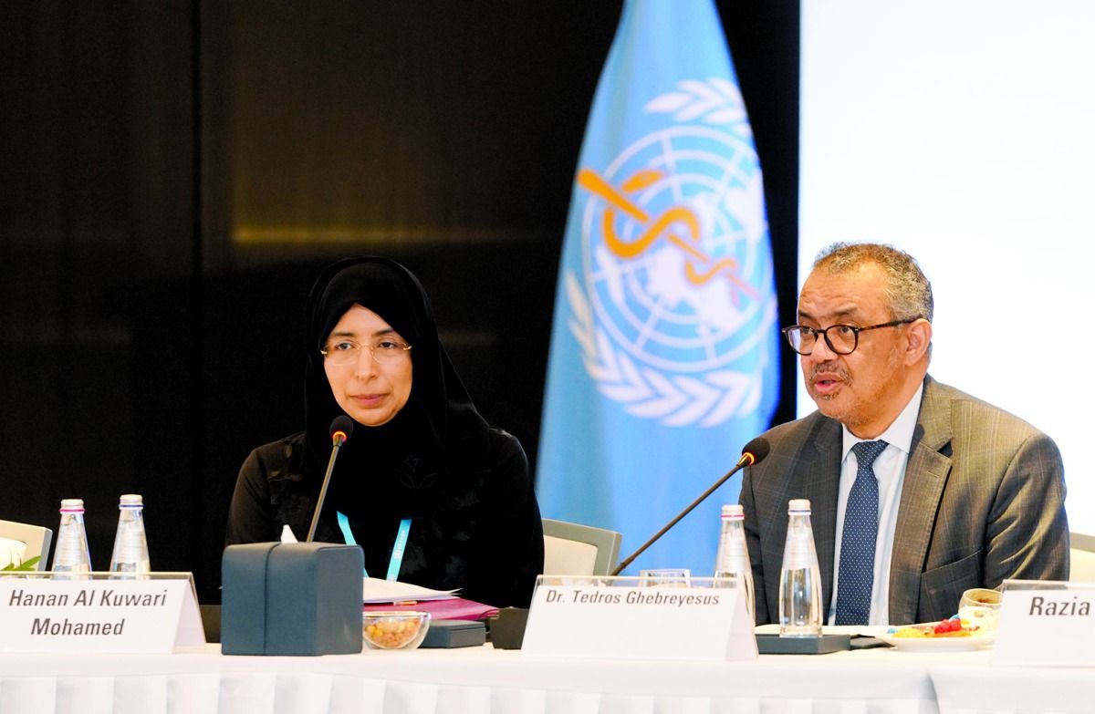 د. حنان الكواري:  آثار تغير المناخ تتطلب أنظمة صحية مرنة