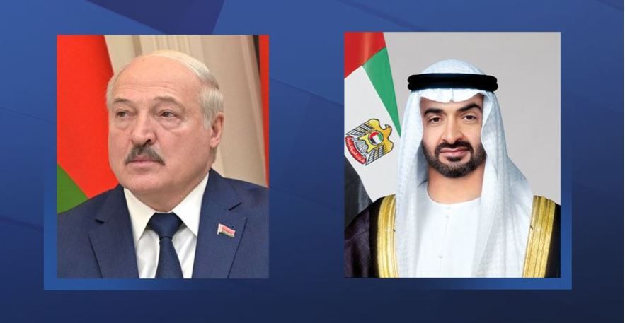 رئيس الدولة يستقبل رئيس بيلاروسيا ويبحثان علاقات التعاون بين البلدين