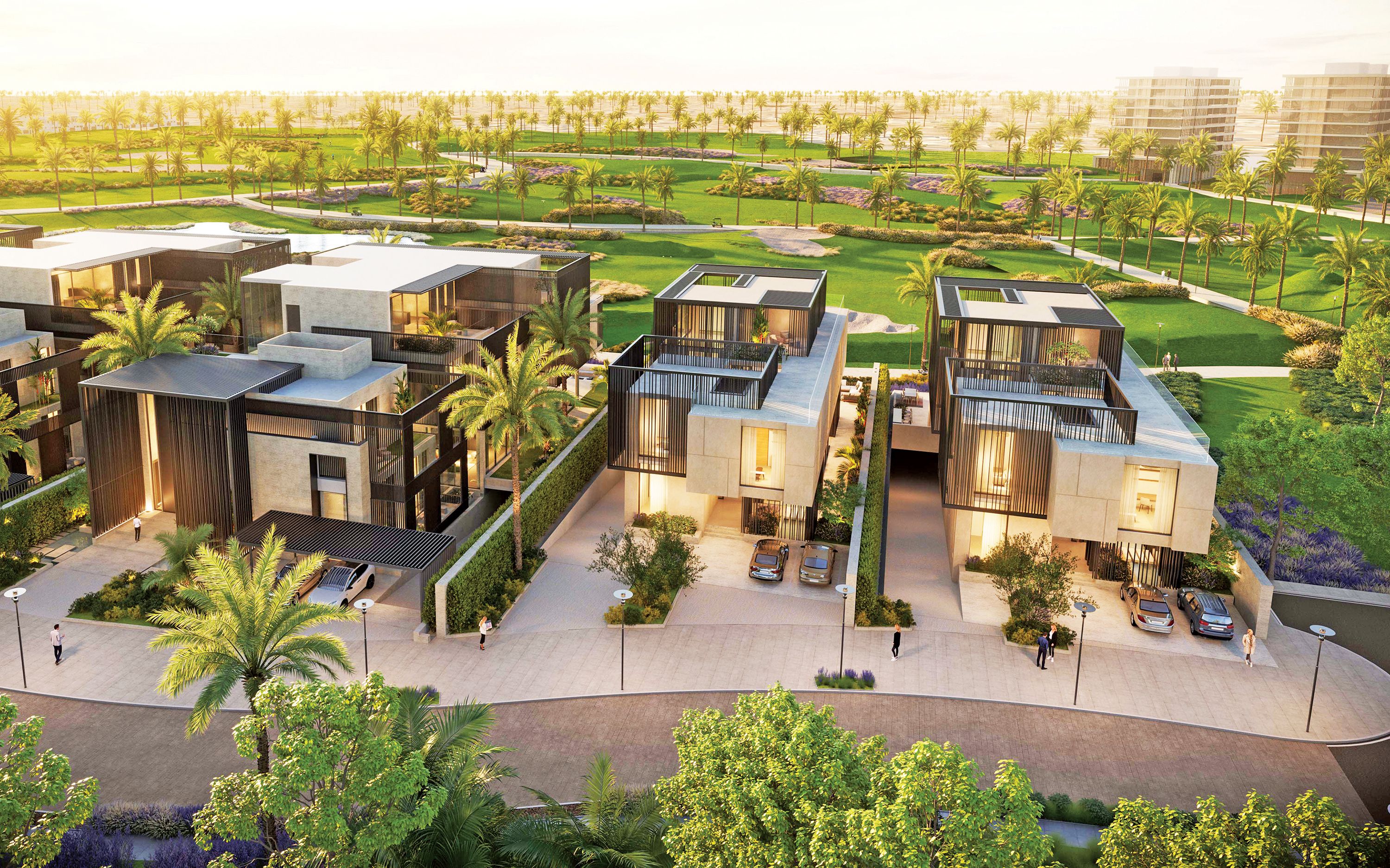 طرح فلل «يوتوبيا» بأسلوب حياة المنتجعات الهادئة في «داماك هيلز»