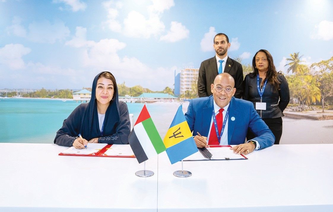 الإمارات وباربادوس توقعان اتفاقية لتشجيع وحماية الاستثمار