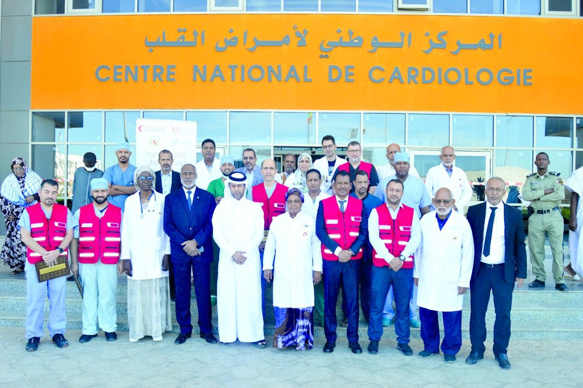 الهلال القطري  يطلق «القلوب الصغيرة» في موريتانيا